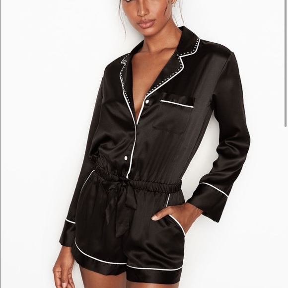 Victoria secret pajama romper Clearance